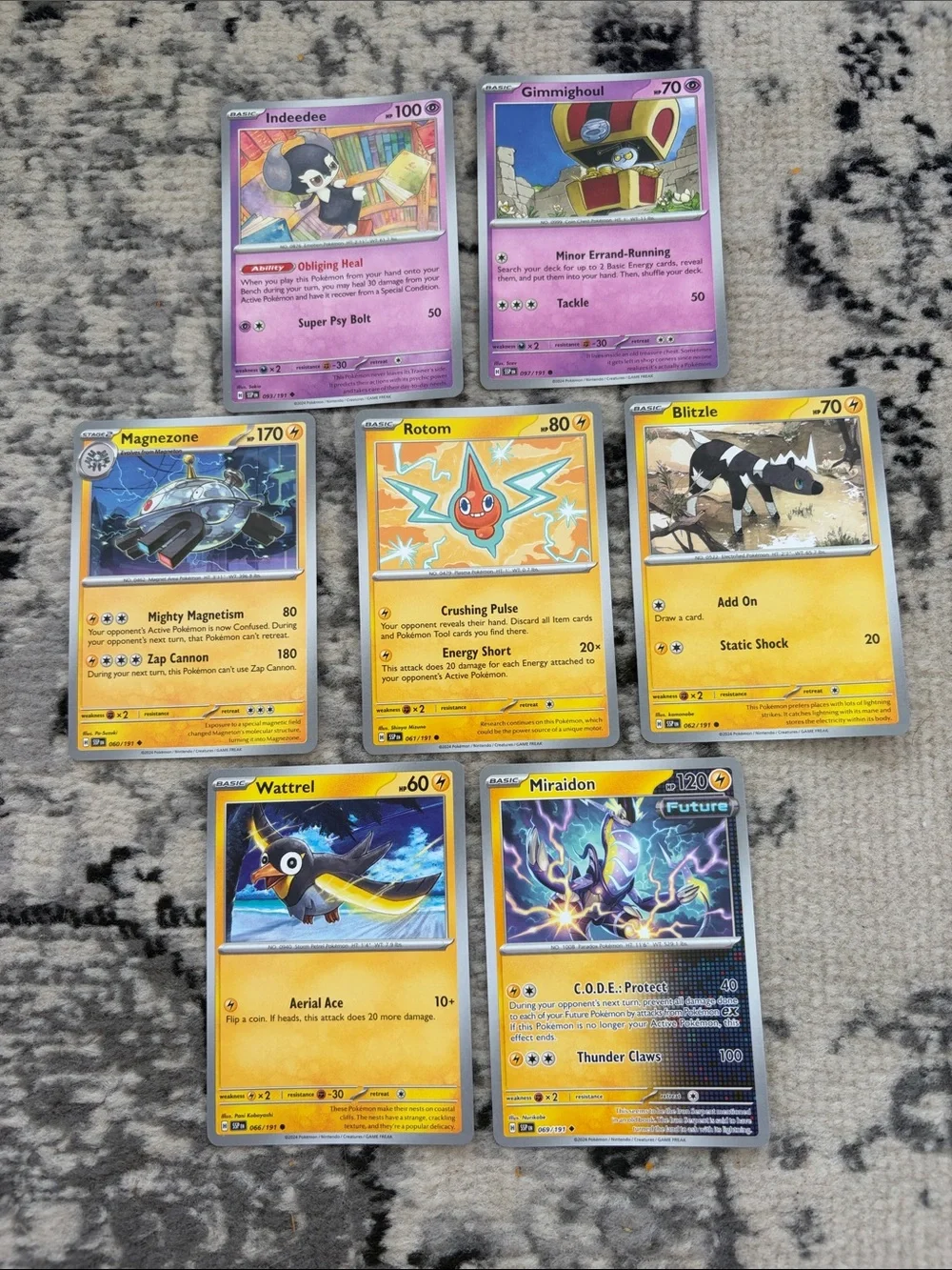 Pokémon Surging Sparks Binder Builder Lot 84 Unique Cards | No Duplicates